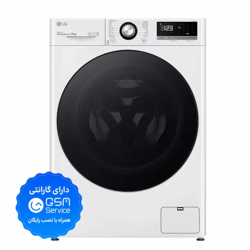 ماشین لباسشویی 10 کیلوگرم ال جی مدل F4Y3RYGYWV - ساخت مصر