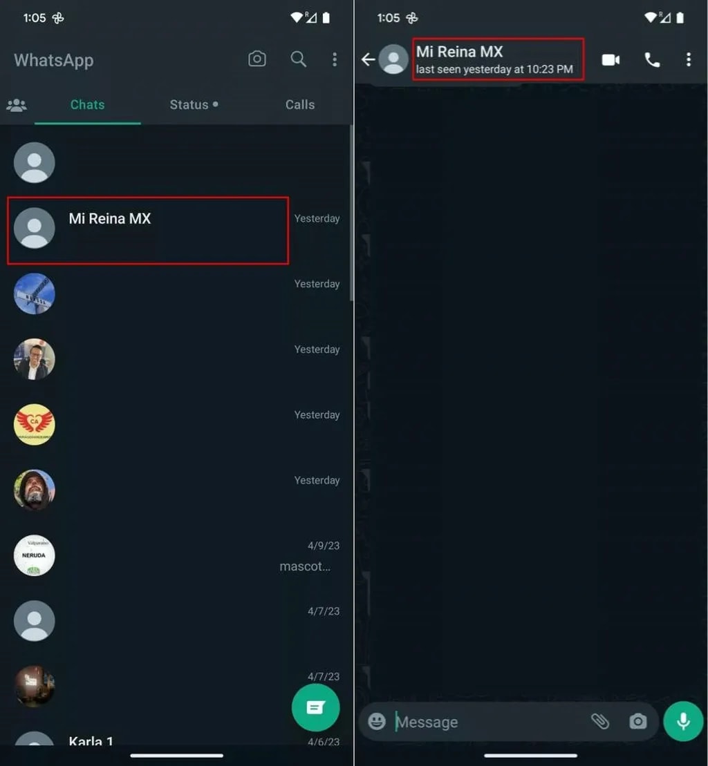 غیرفعال کردن دانلود خودکار برای مخاطبین خاص در واتساپ اندروید
