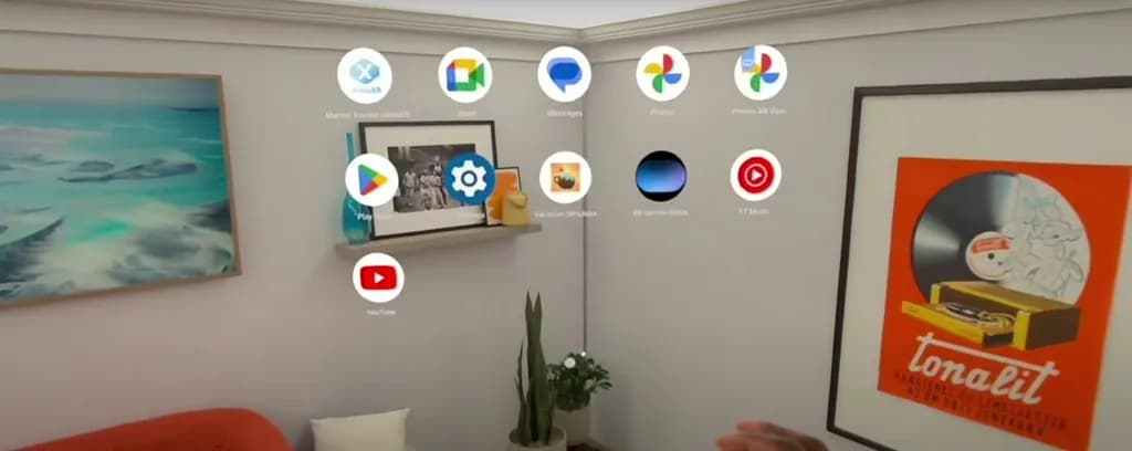 محیط کاربری هدست واقعیت ترکیبی سامسونگ