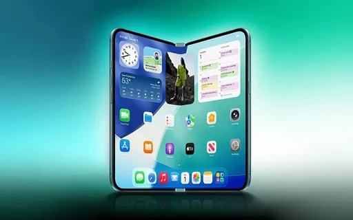 رندرهای آیفون فولد ابعاد عجیب آن را نشان میدهد